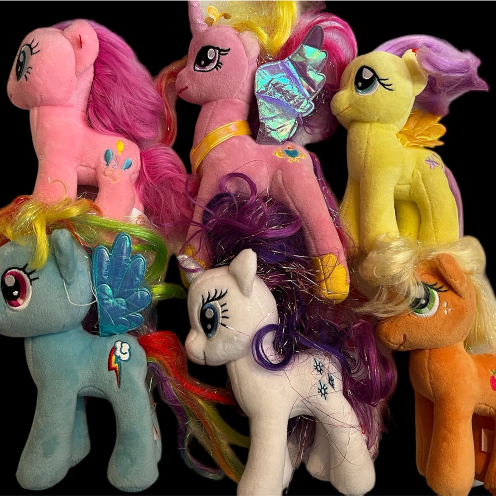 Plush my little ponies